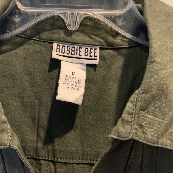 Robbie Bee Olive Green Dress - Picture 4 of 4